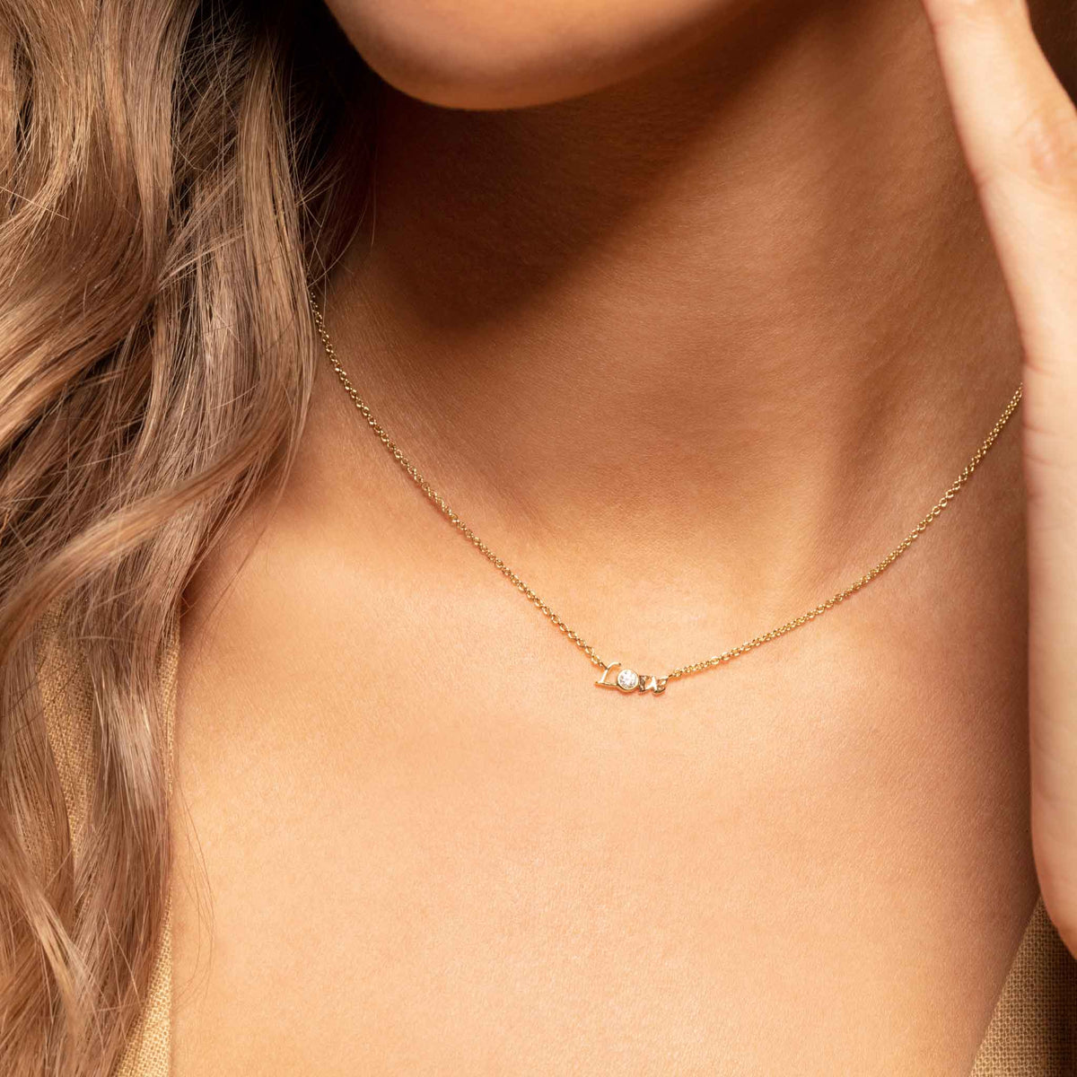 I Believe In Love Diamond Necklace – Curio Diamonds